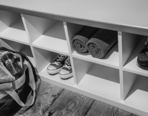 Physiotherapy changing room, Cambridge